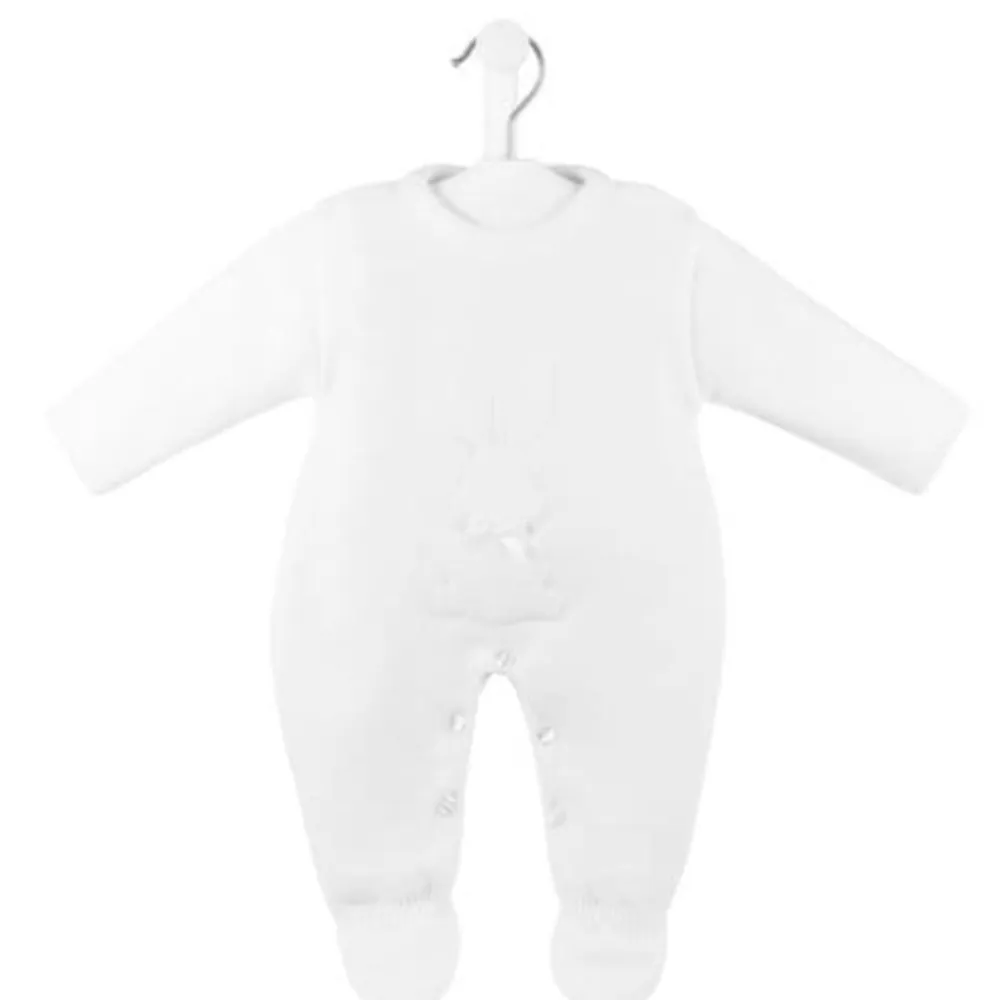 Dandelion White Bunny Onesie