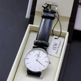 Daniel Wellington Classic Sheffield White Dial Watch 0608DW....New....36mm