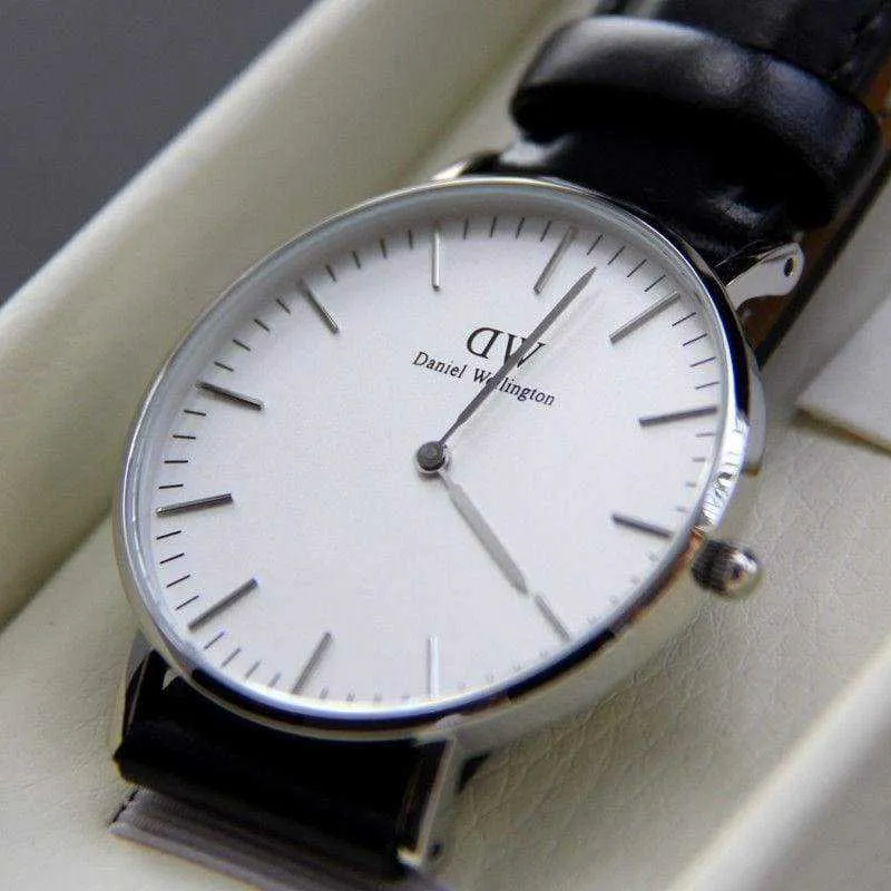 Daniel Wellington Classic Sheffield White Dial Watch 0608DW....New....36mm