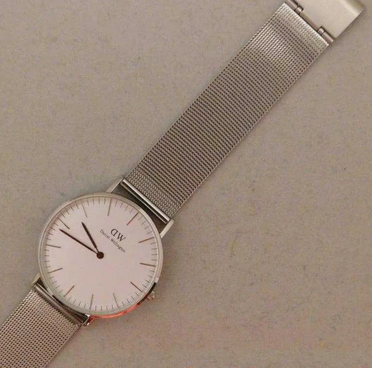 Daniel Wellington Classic Sheffield White Dial Watch 0608DW....New....36mm