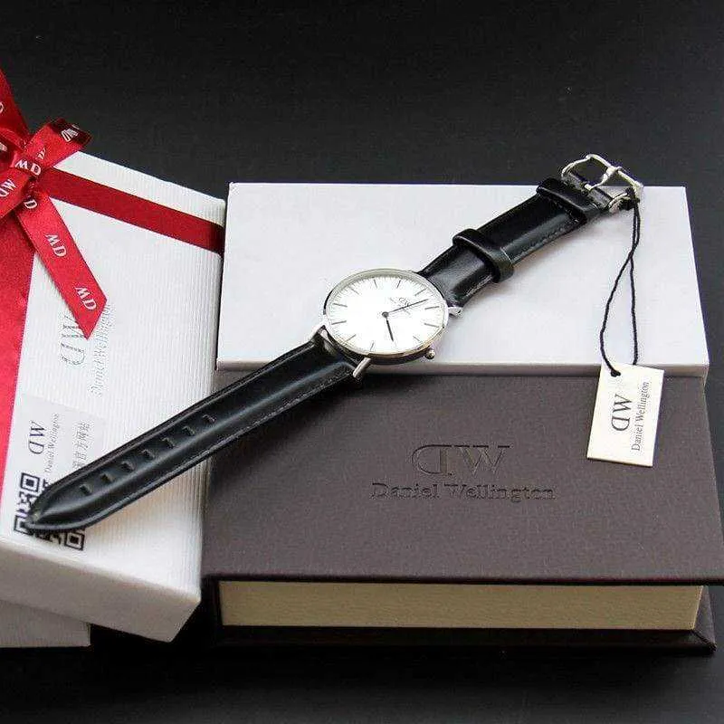 Daniel Wellington Classic Sheffield White Dial Watch 0608DW....New....36mm