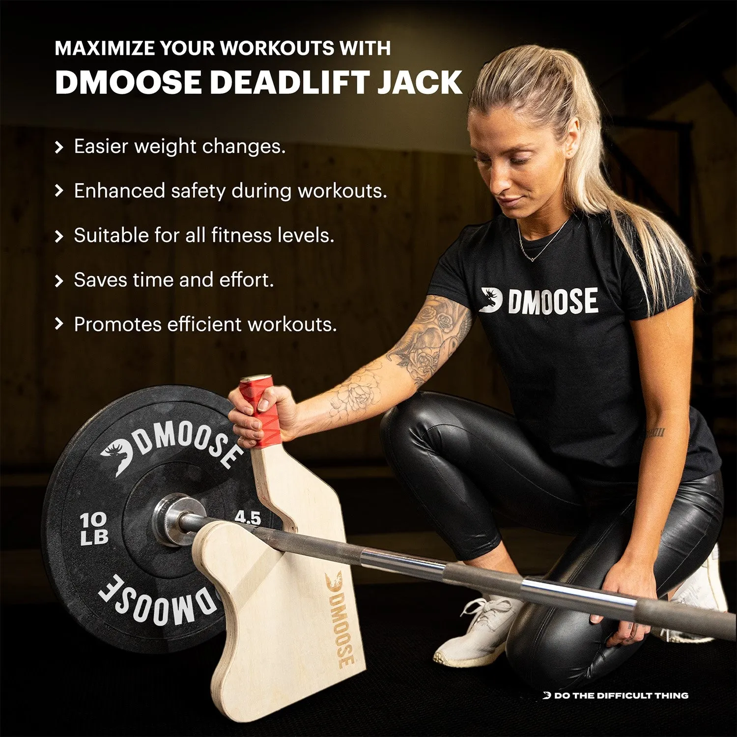 Deadlift Barbell Jack