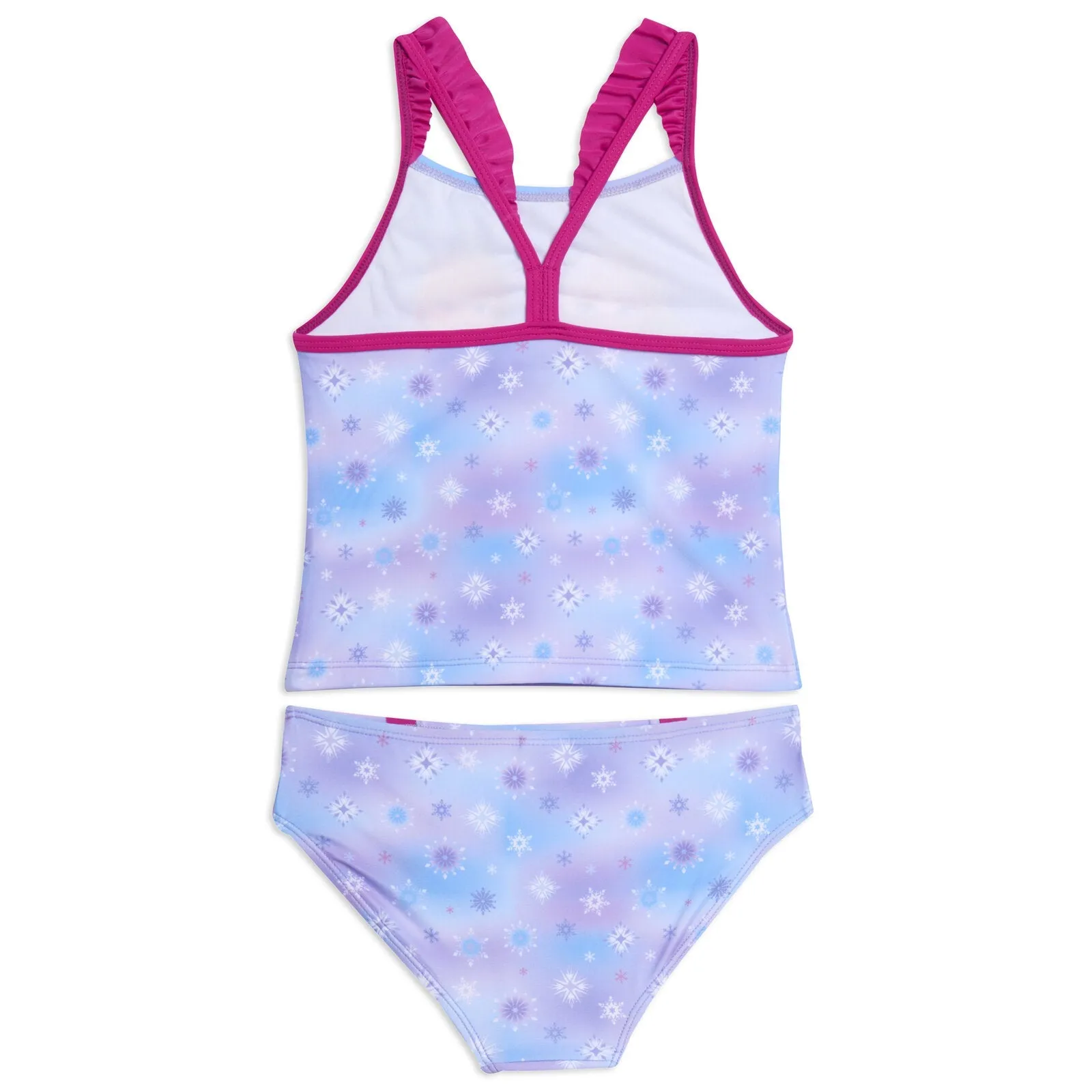 Disney Frozen UPF 50  Tankini Top Bikini Bottom Swim Set