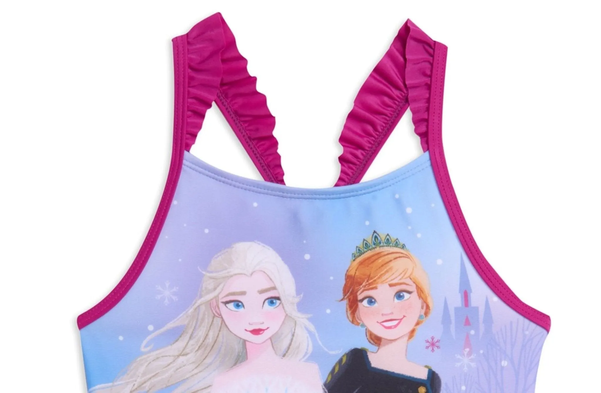 Disney Frozen UPF 50  Tankini Top Bikini Bottom Swim Set