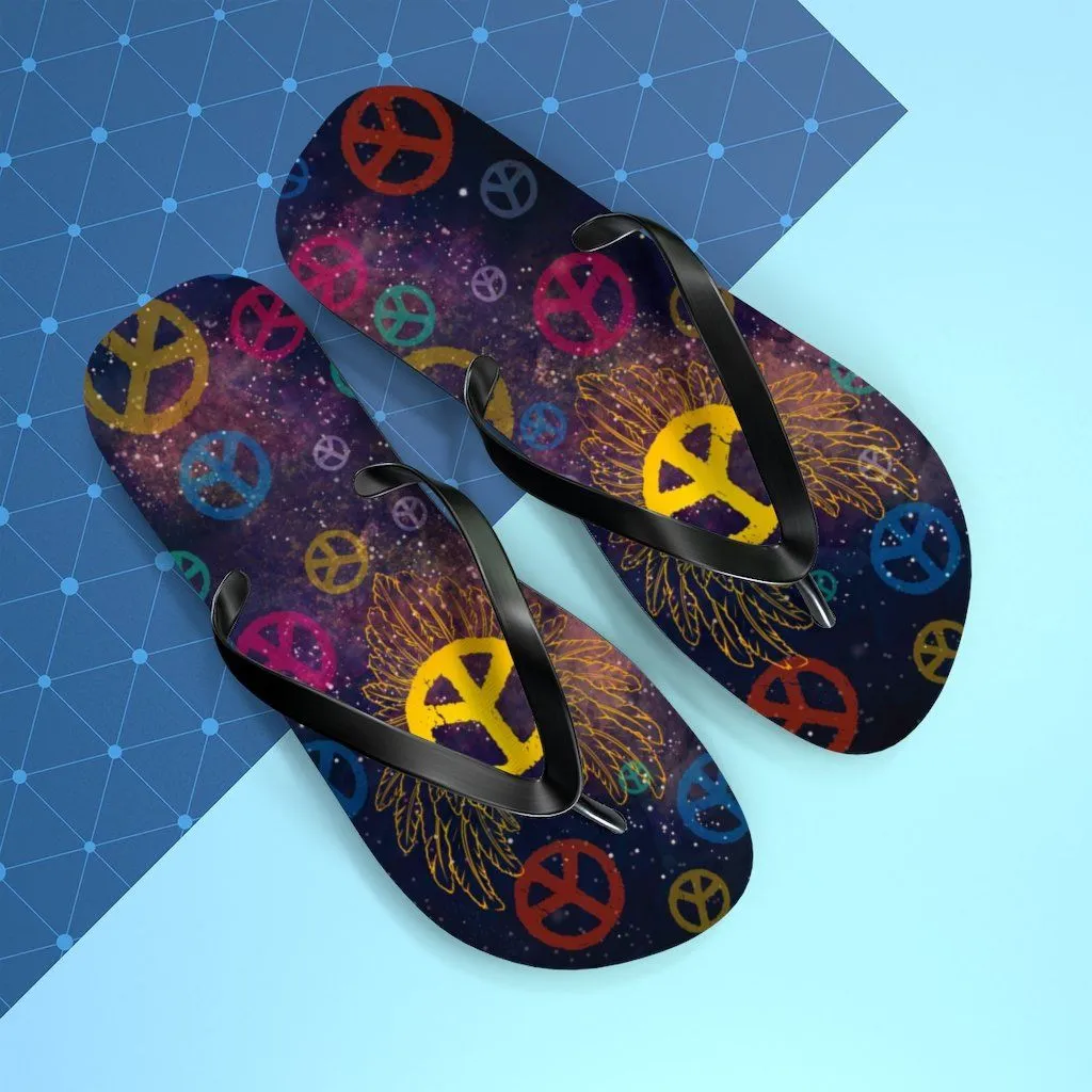 Dream Catcher- Unisex Flip Flops