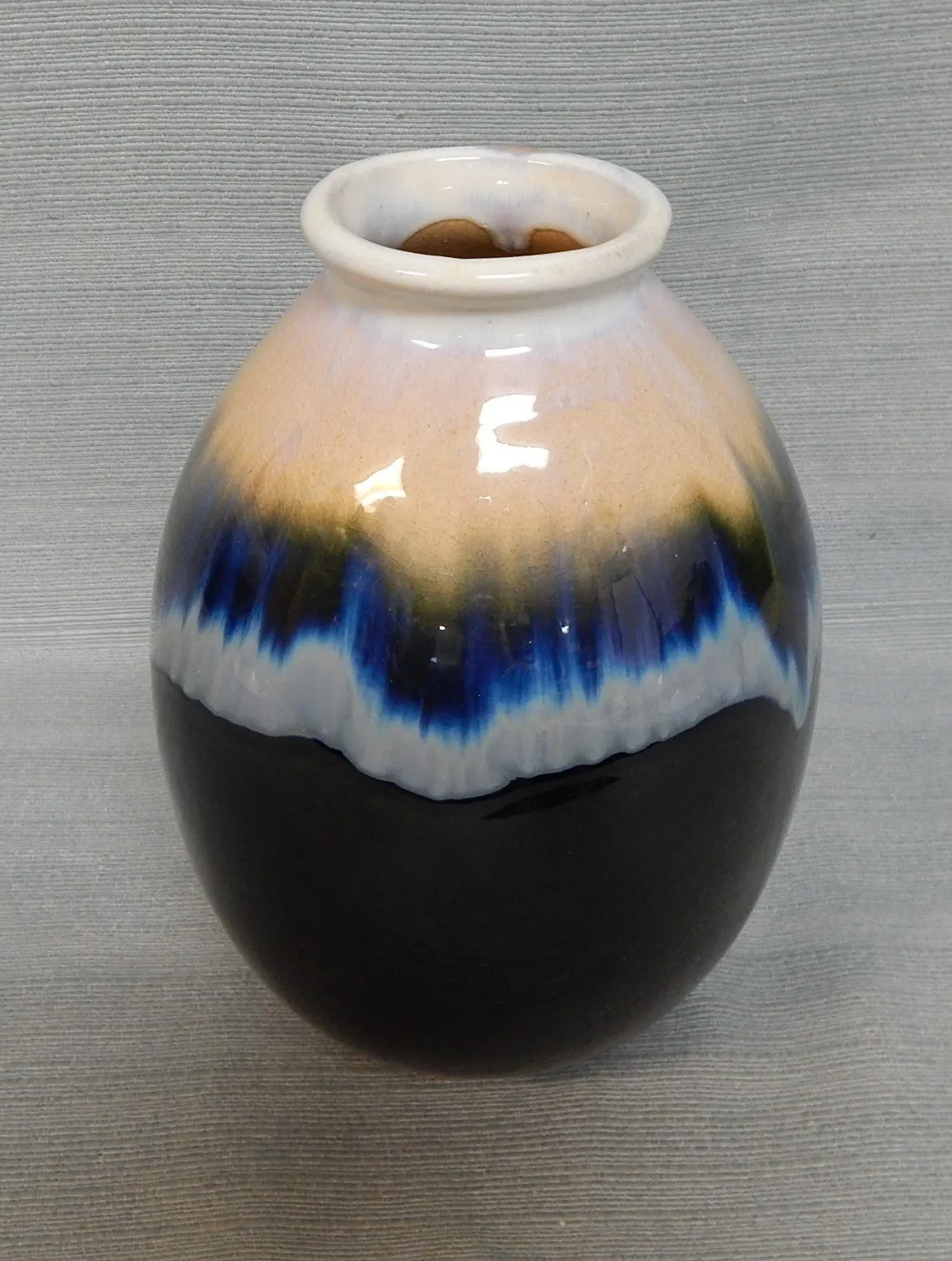 Drip-Glazed Vase - Very Good Condition