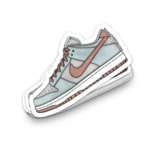 Dunk Low "Fossil Rose" Sneaker Sticker