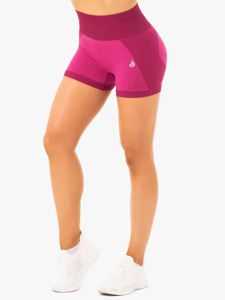 ELECTRA SEAMLESS SHORTS ELECTRIC PINK