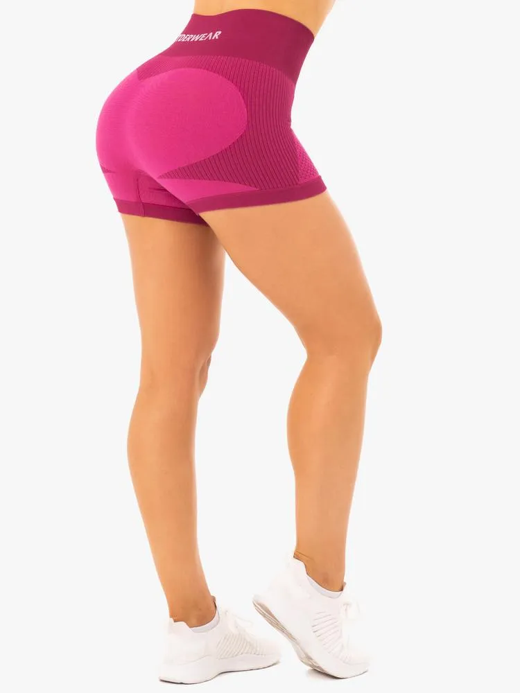 ELECTRA SEAMLESS SHORTS ELECTRIC PINK