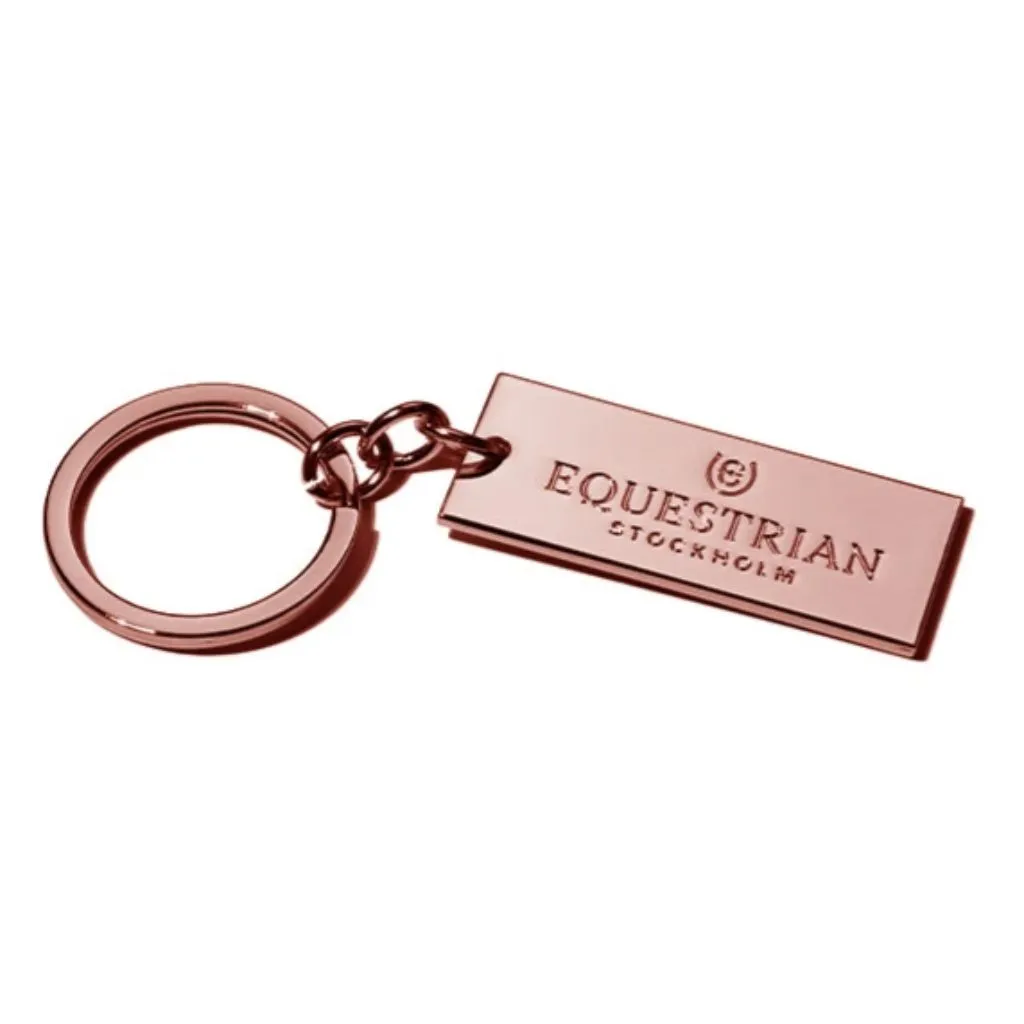 Equestrian Stockholm Rose Gold Key Ring