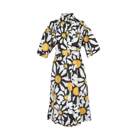 Euphoria Print Poplin Dress