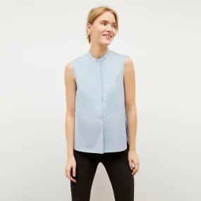 Evie Top - Poplin :: Breeze