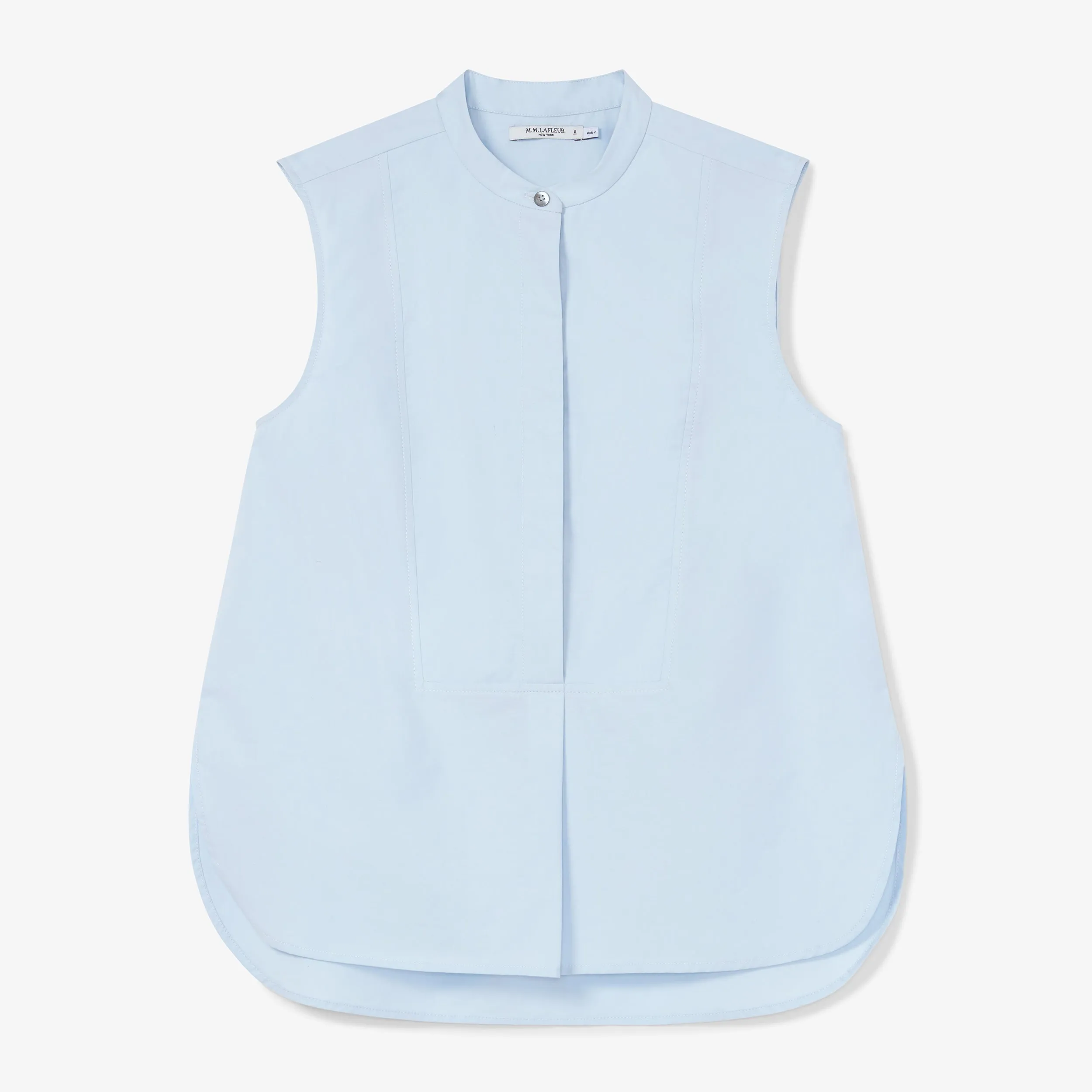 Evie Top - Poplin :: Breeze