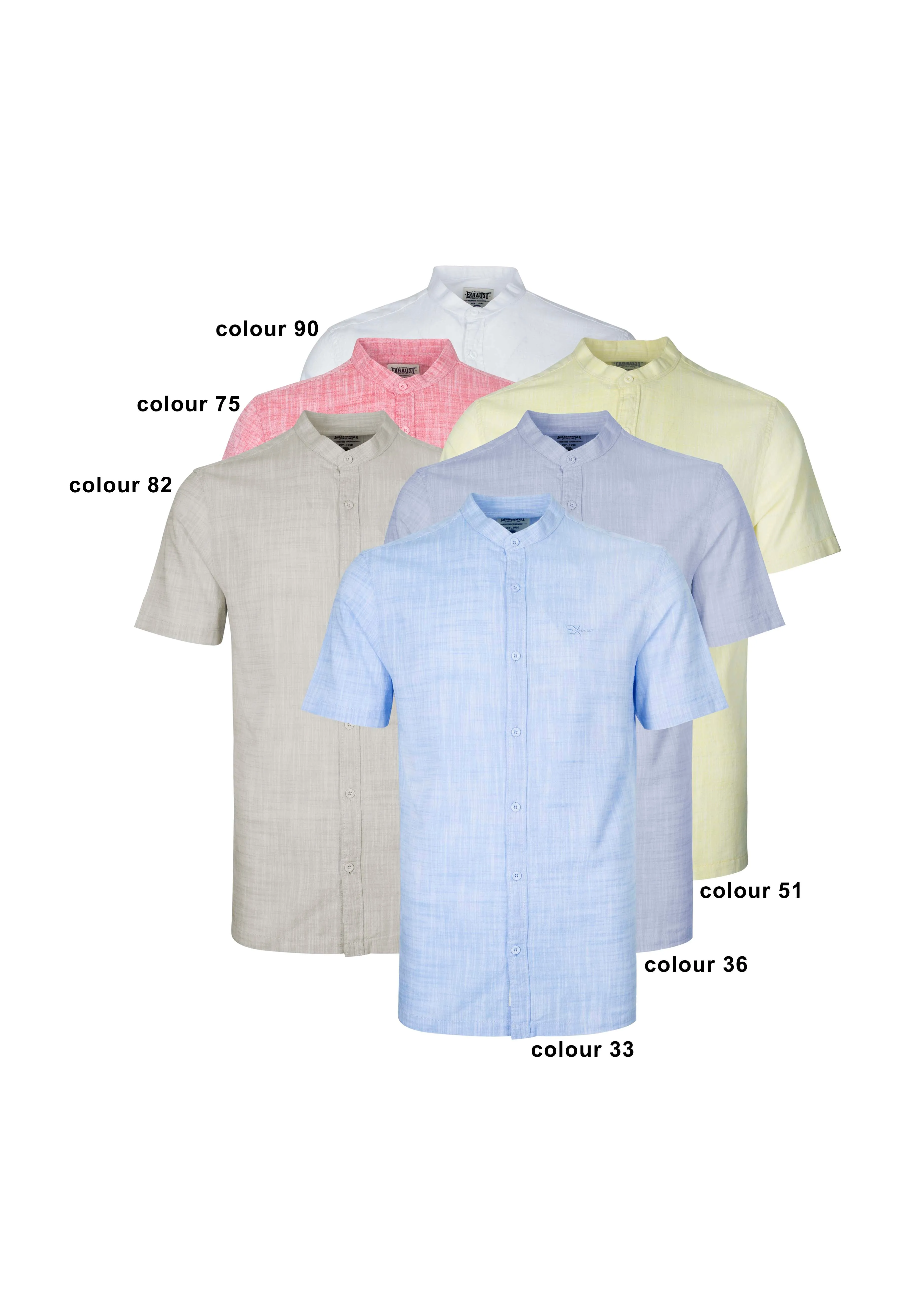 EXHAUST SHORT SLEEVE SHIRT [SEMI FIT] 1527