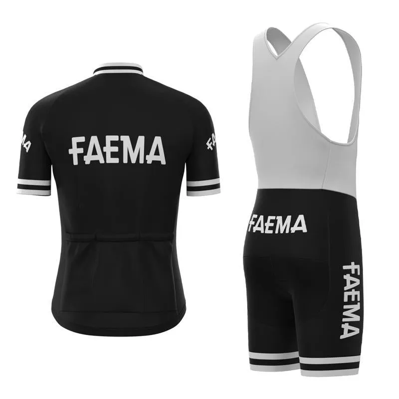 FAEMA Black Top & Bib Set