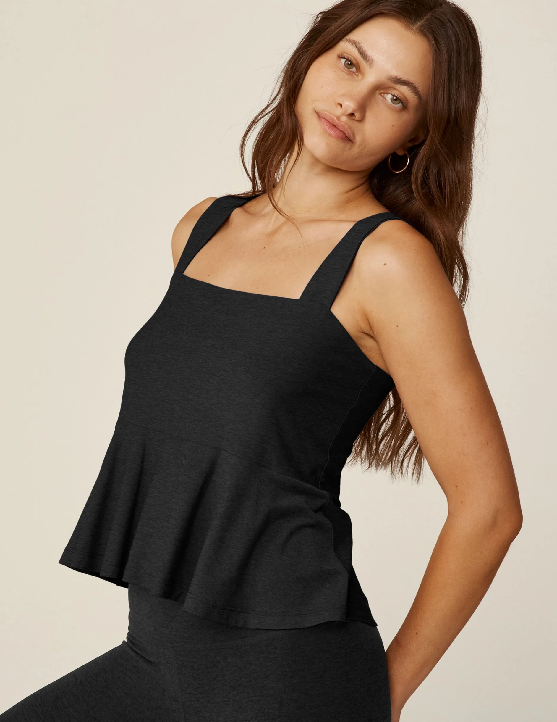 Featherweight Flounce Tank