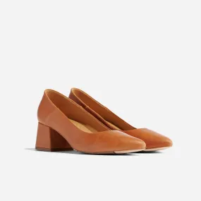 Fiorela Go-To Mid Heel Caramel