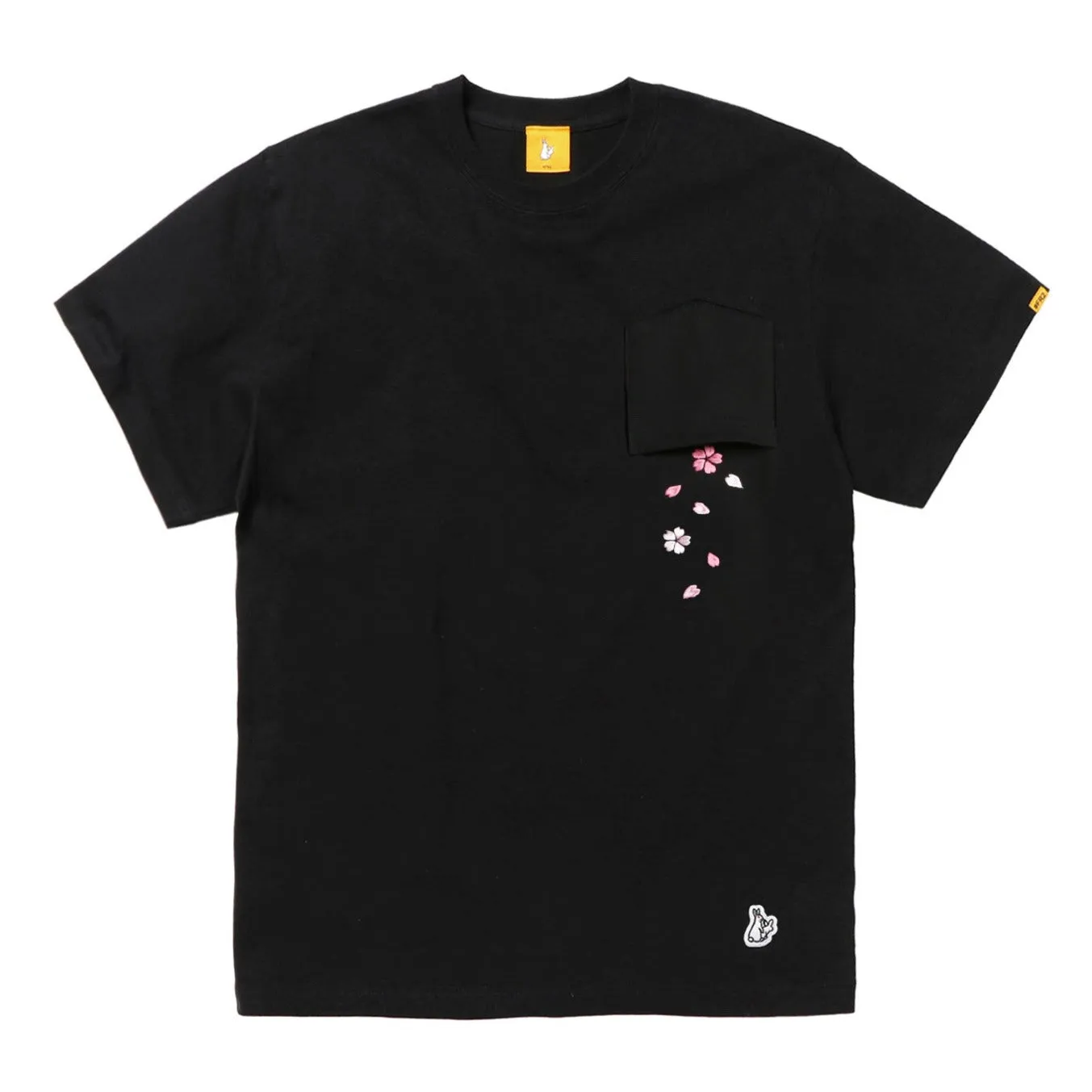 FR2 JAPAN Sakura Embroidery Japanese Style Rabbit Tee Black (Japan Exclusive)