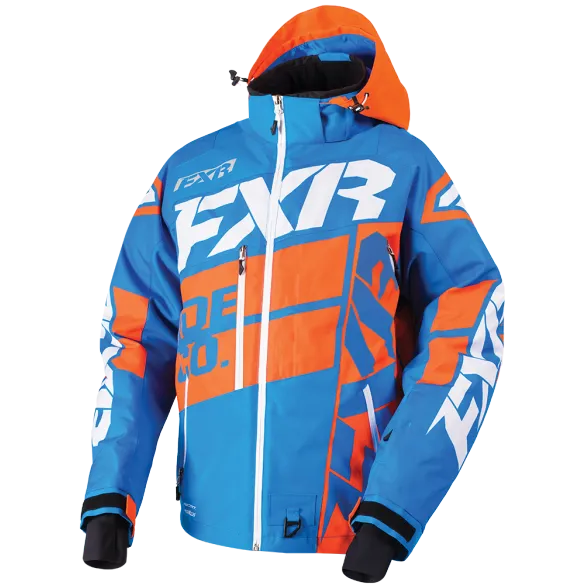 FXR Boost X Mens Jacket Blue/Orange