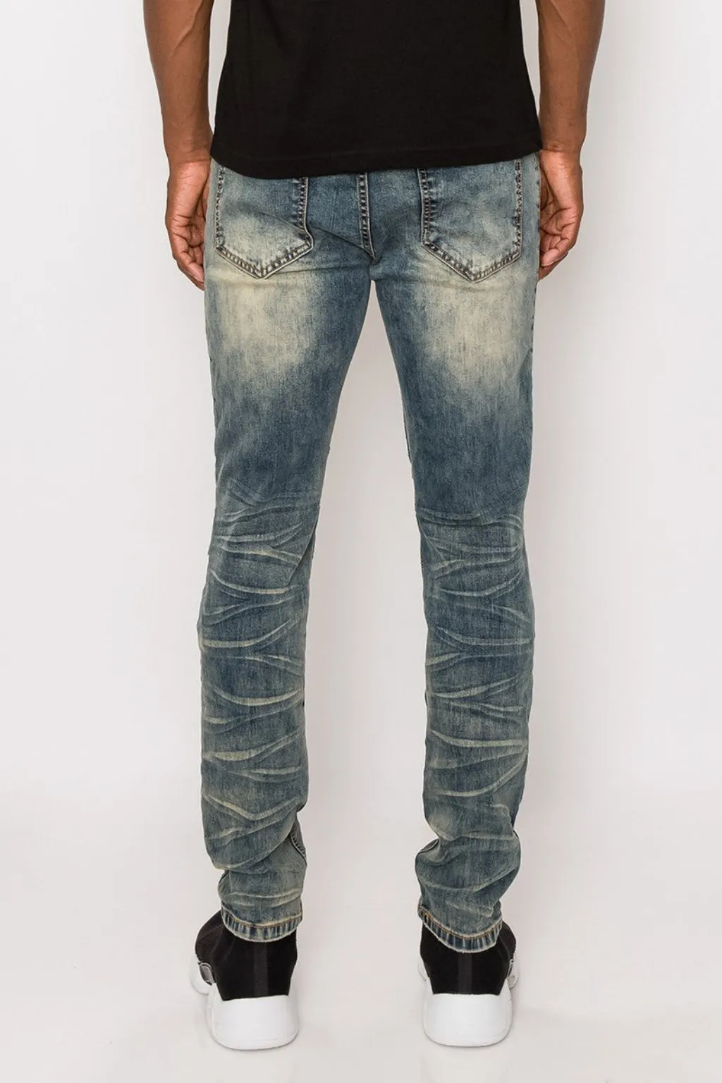 Get Started Stacked Skinny Flare Jeans