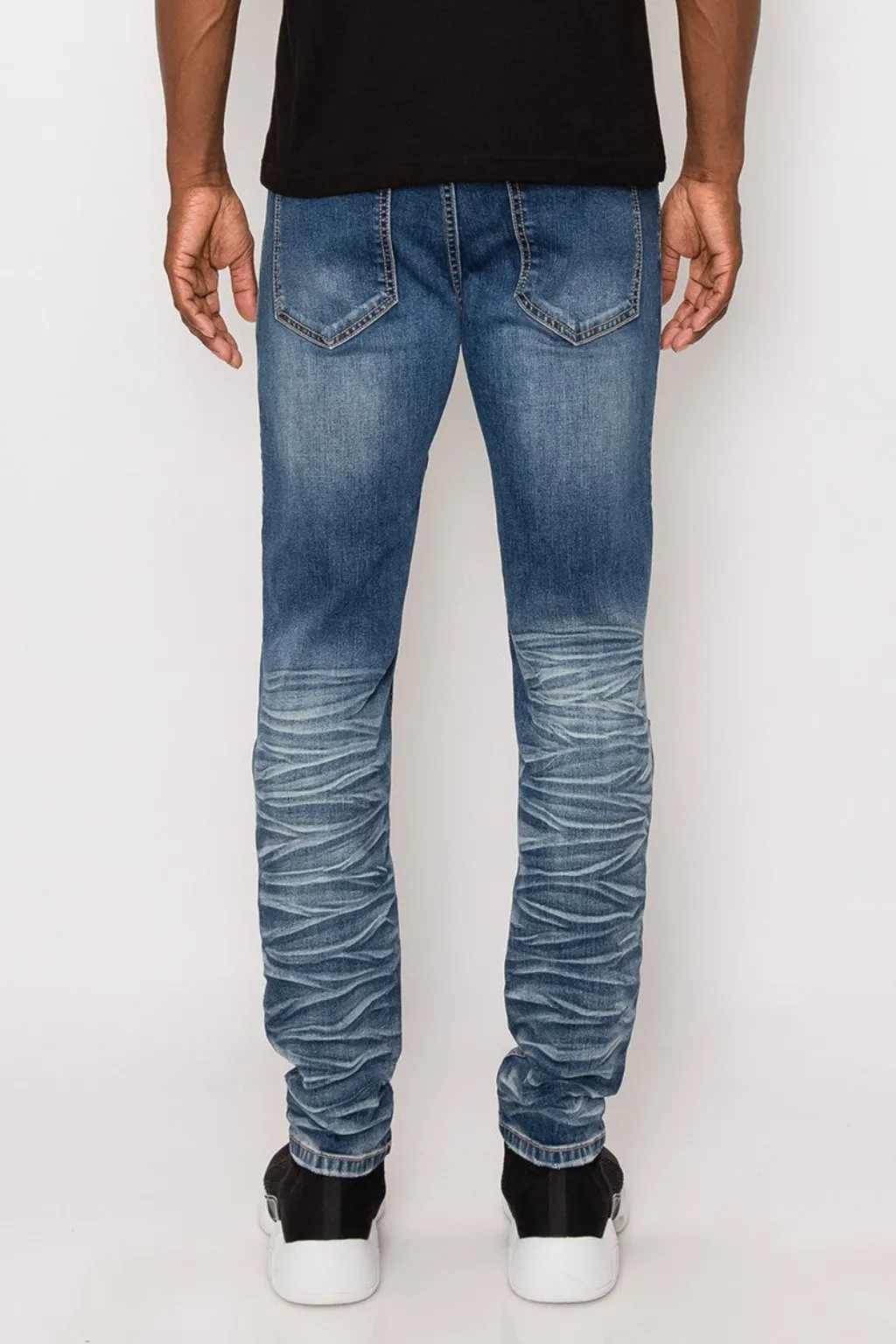 Get Started Stacked Skinny Flare Jeans