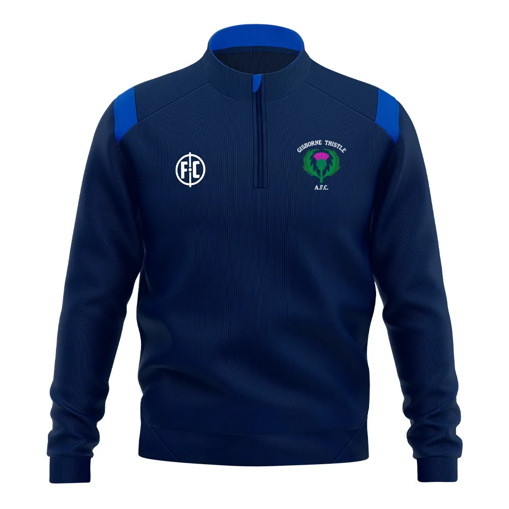 Gisborne Thistle AFC Club Contrast 1/4 Zip