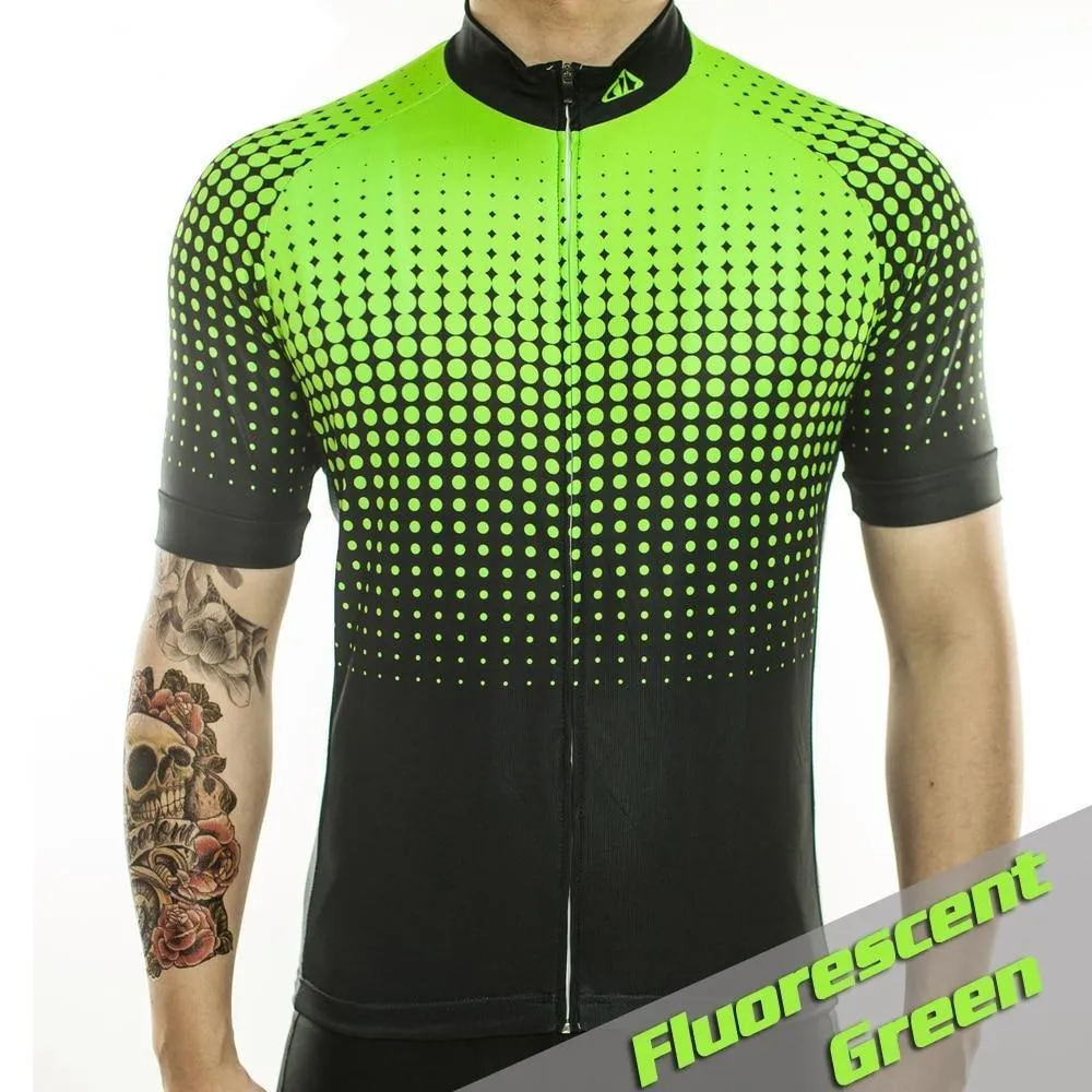 Gradient Short Sleeve Jersey Green