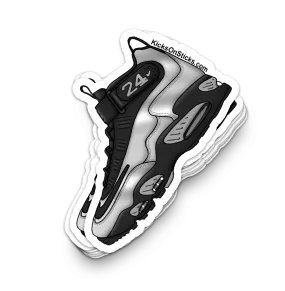 Griffey Max "Metallic Silver" Sneaker Sticker