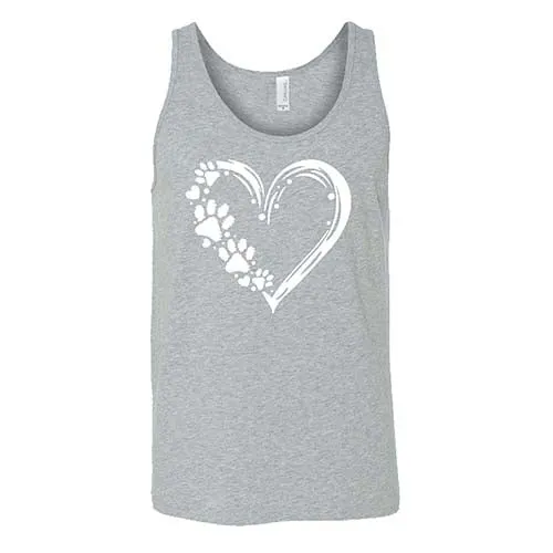 Heart With Paws Shirt Unisex