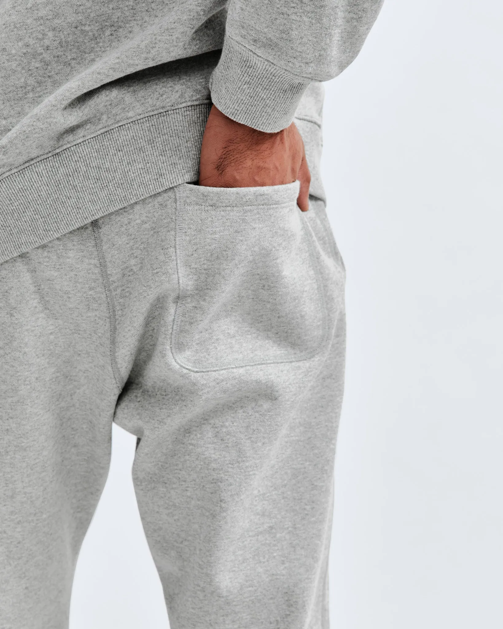 Heavyweight Fleece Slim Sweatpant