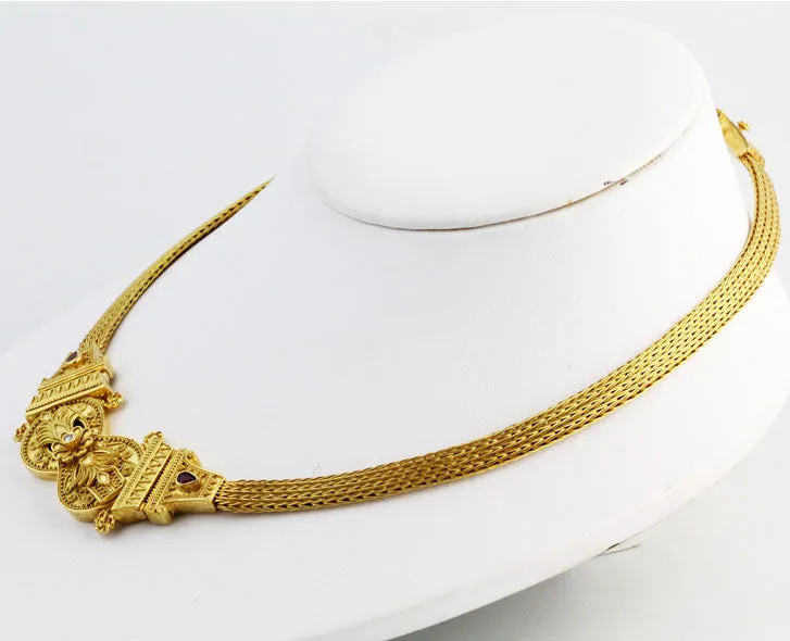 Herculean Oath Gold Necklace