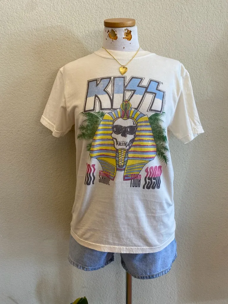 'HOT IN THE SHADE TOUR 1990' KISS TEE