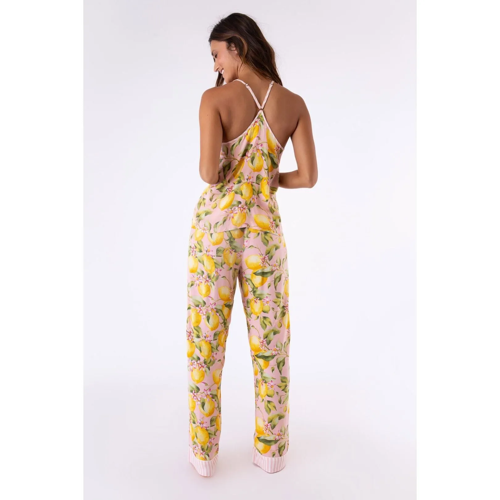 In Full Bloom Cami - Lemon