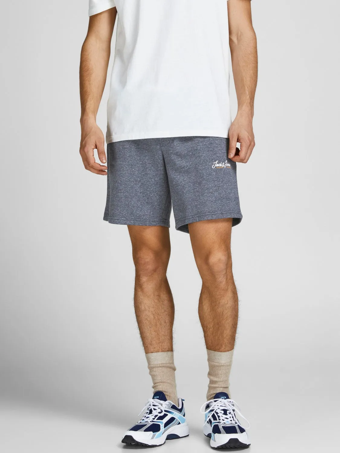 Jack & Jones Mens Sweat Jog Shorts 'Jji Tons'