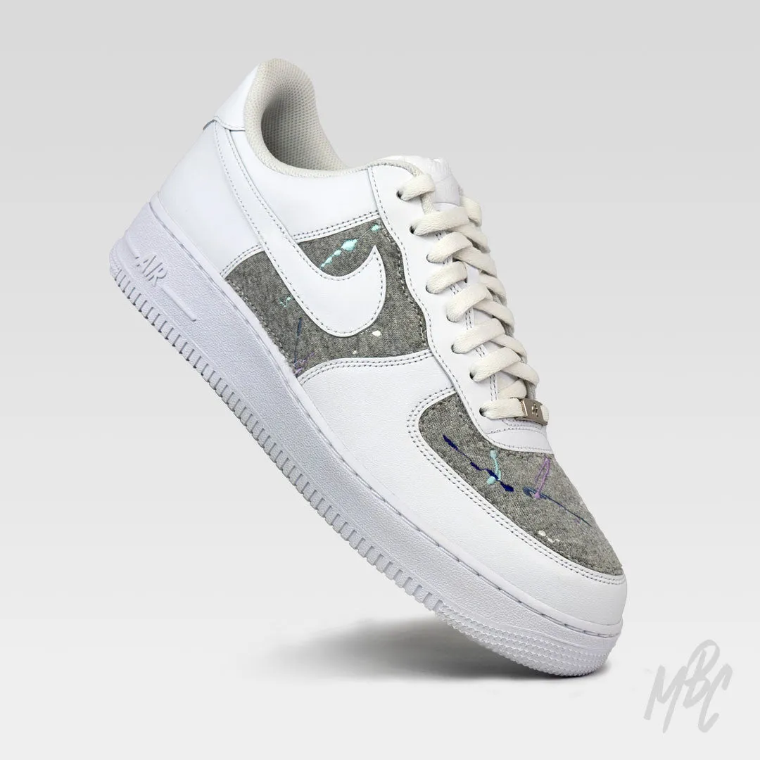 Jogger Paint Splat - Air Force 1 | UK 11