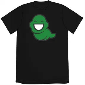 John's Green Slime Ghost Shirt (Dark)