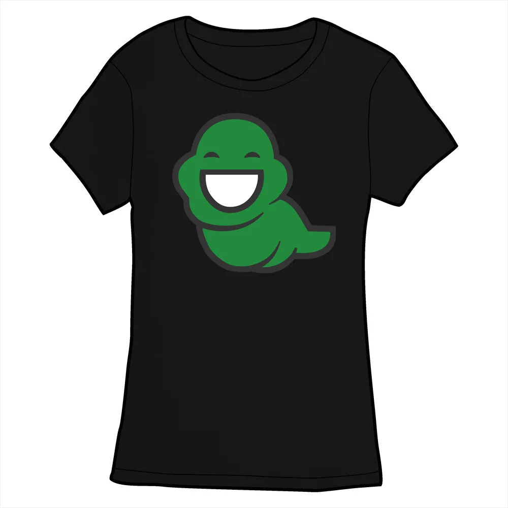 John's Green Slime Ghost Shirt (Dark)