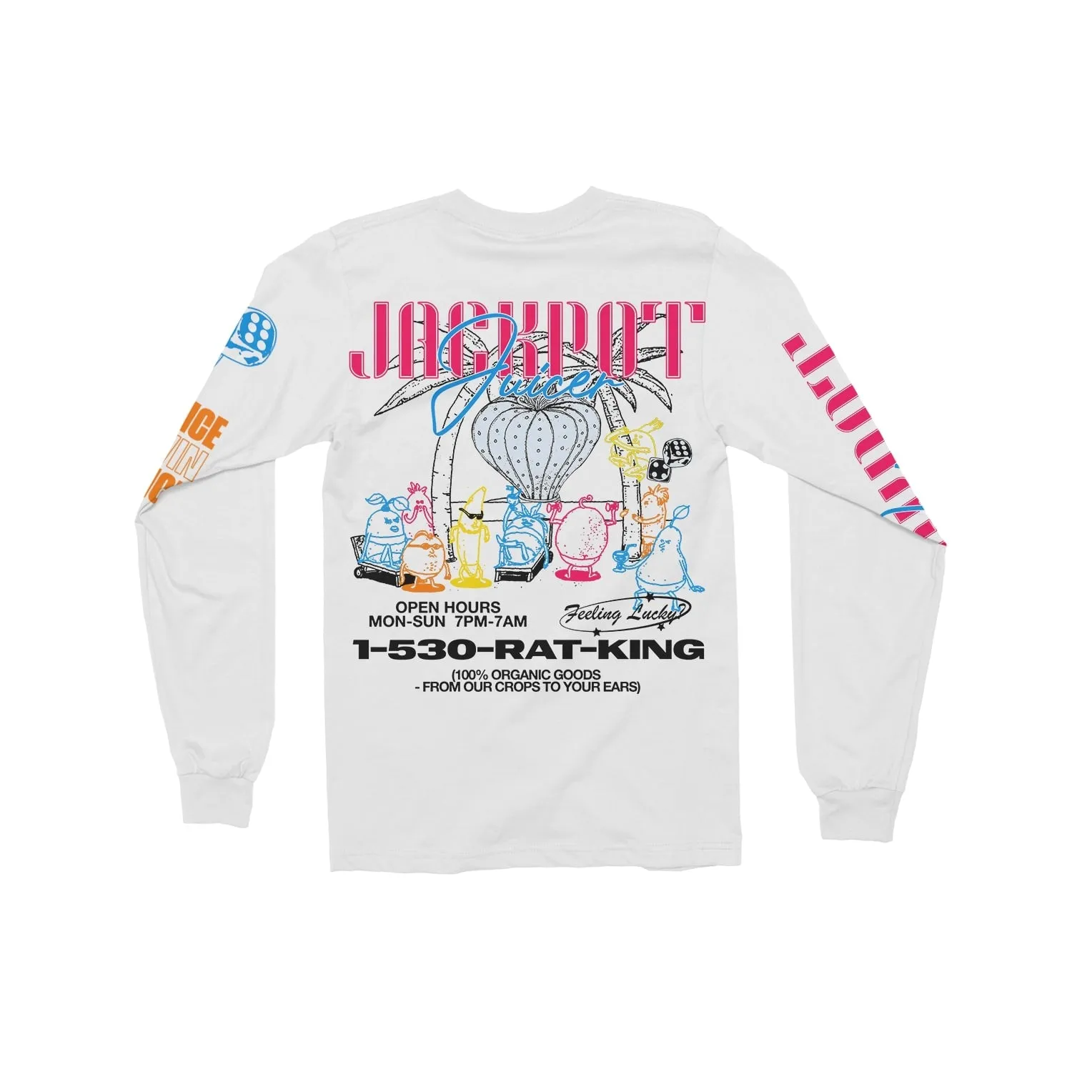 Juicer White Long Sleeve