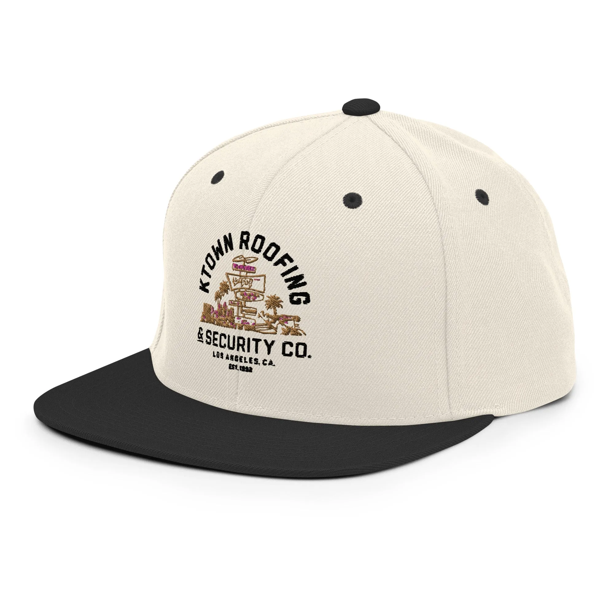 K-Town Roofing & Security Co. Premium Classic High-Profile Snapback Hat