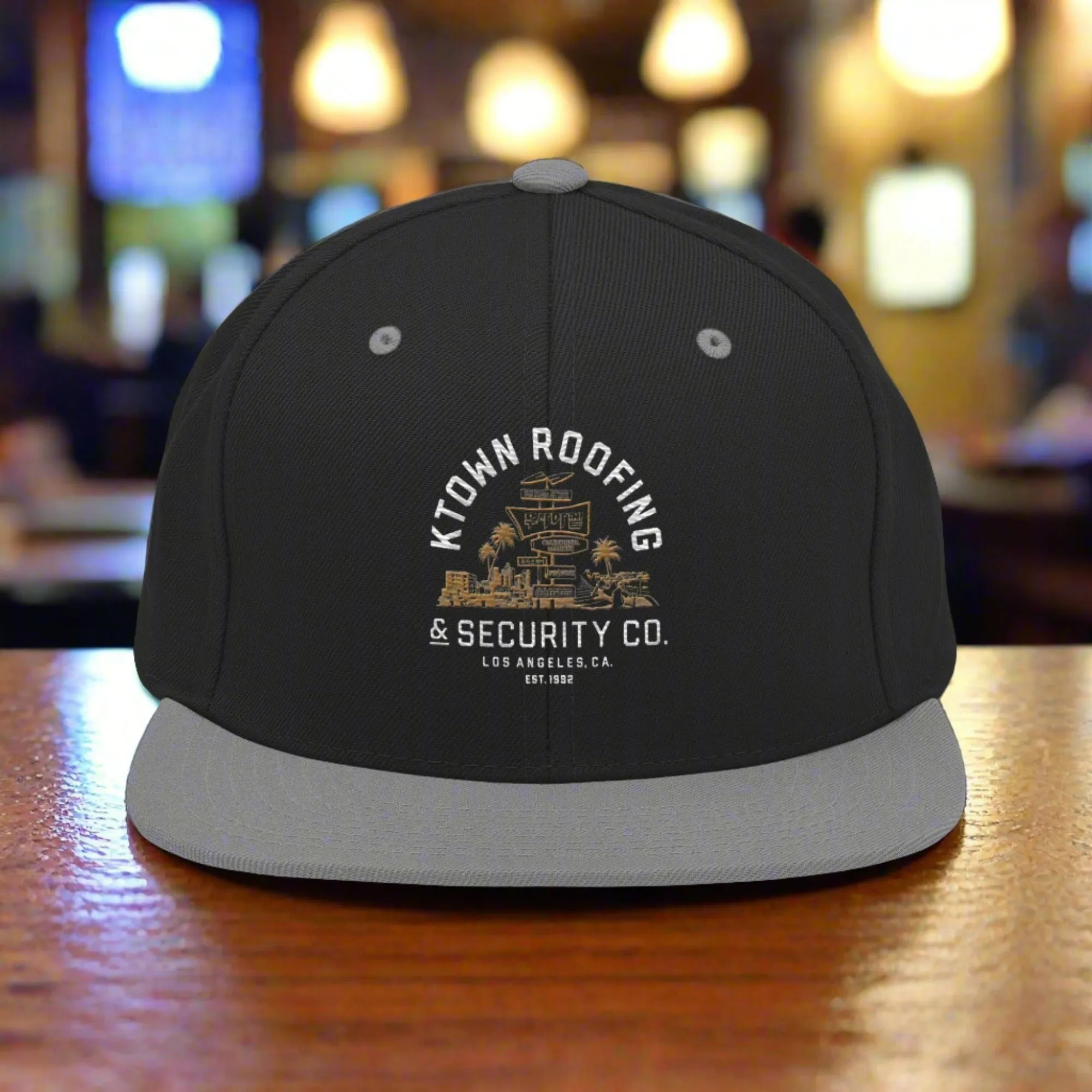 K-Town Roofing & Security Co. Premium Classic High-Profile Snapback Hat