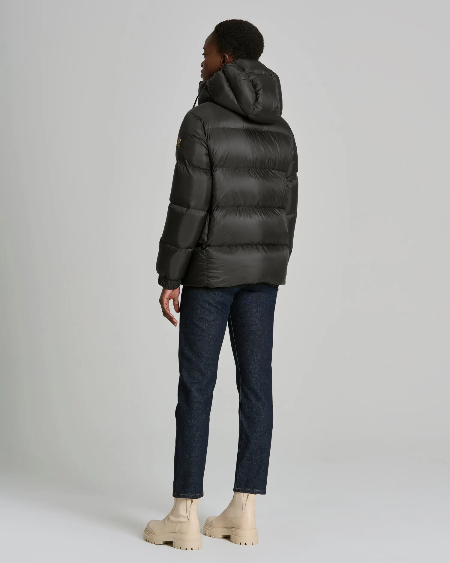 Kanuk Womens Down Jacket Molly STF - Dusty Black