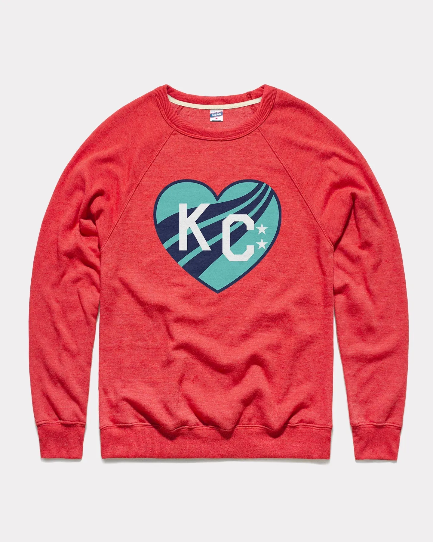 KC Current KC Heart Red Crewneck