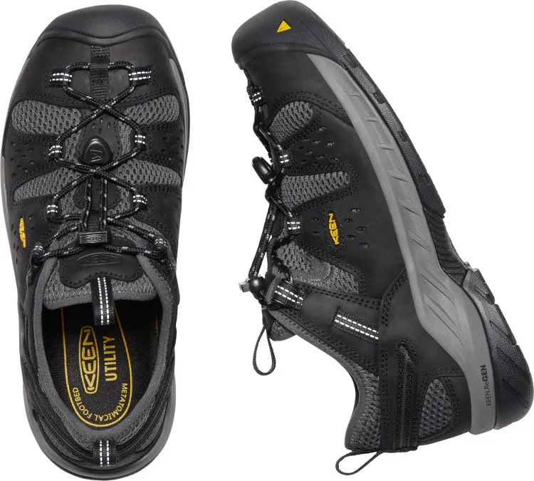 'Keen Utility' Men's Atlanta Cool II EH Steel Toe - Black / Dark Shadow