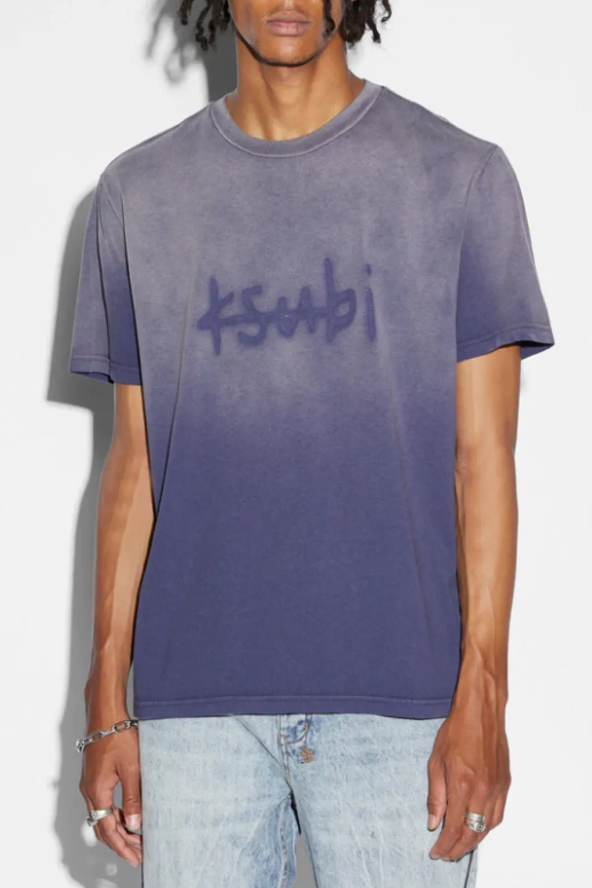 Ksubi Heritage Kash Tee - Iced Neptune