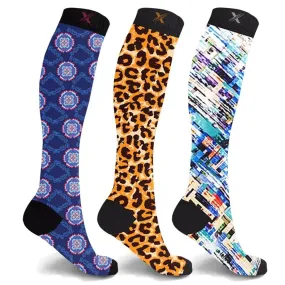 Kylie & Kate Compression Socks (3-Pairs)