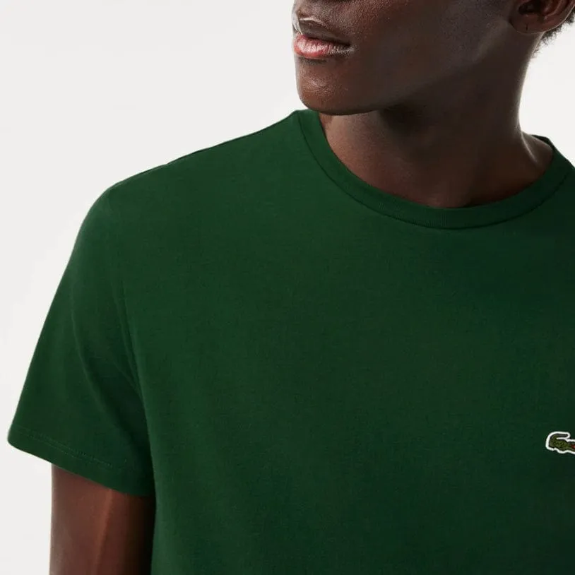 Lacoste Crew Neck Pima Cotton Jersey T Shirt (Green) TH6709-51