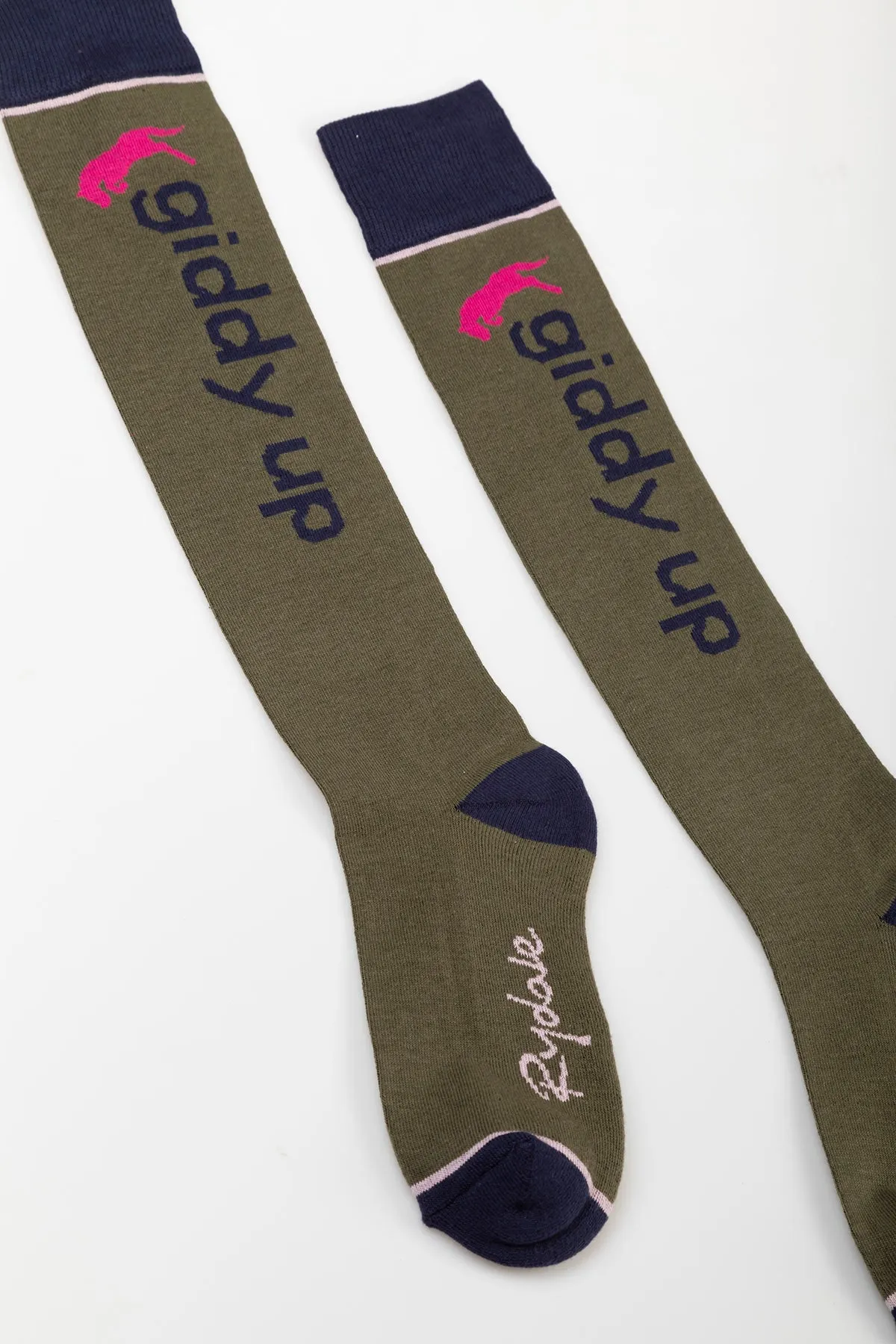 Ladies Giddy Up II Knee Length Socks