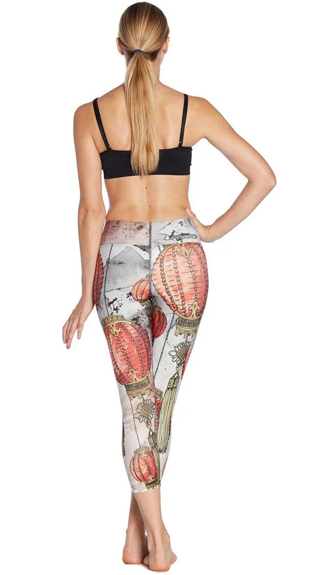 Lanterns - Triathlon Capri Leggings - CUSTOM ORDER