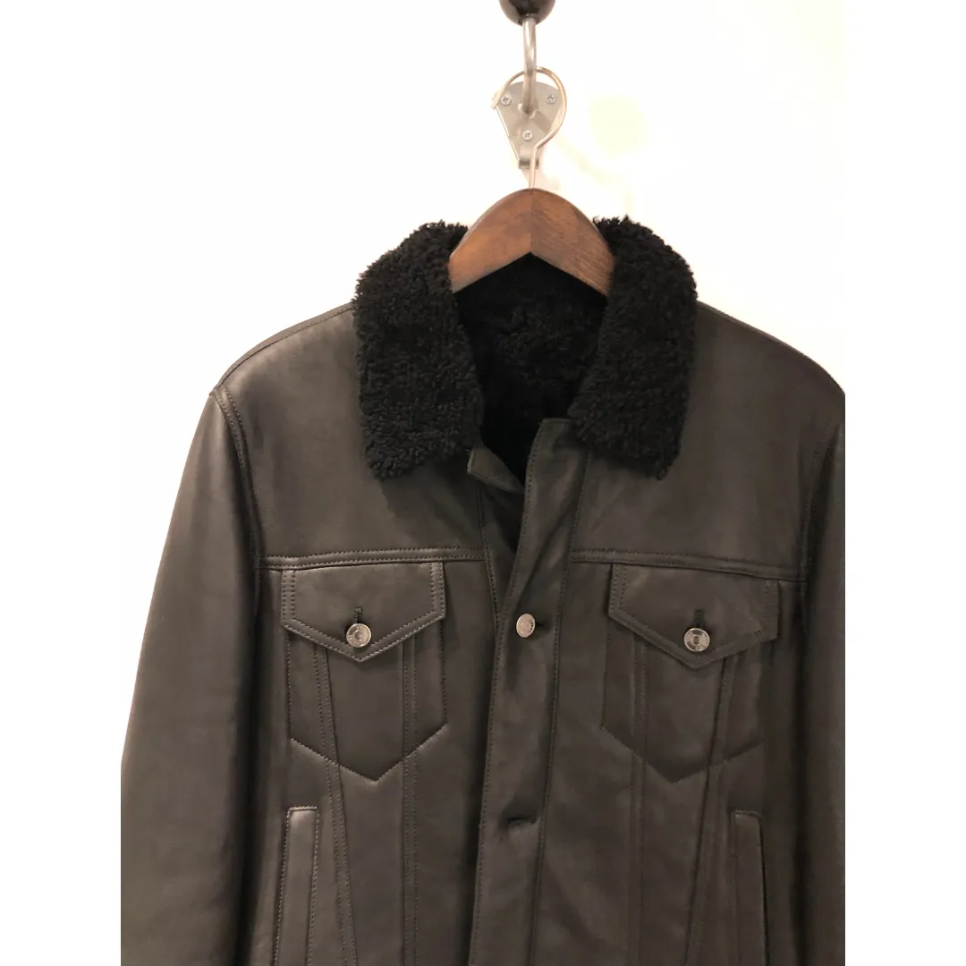 LEATHER LAMBSKIN JACKET