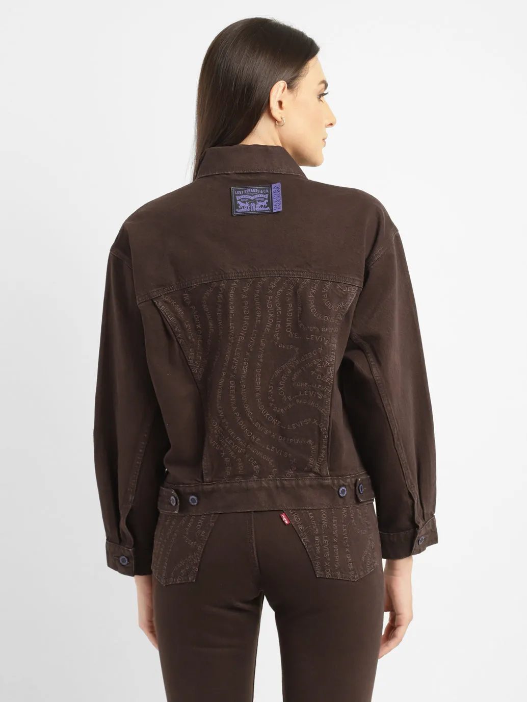 Levi's X Deepika Padukone 501 Originals Brown Jacket